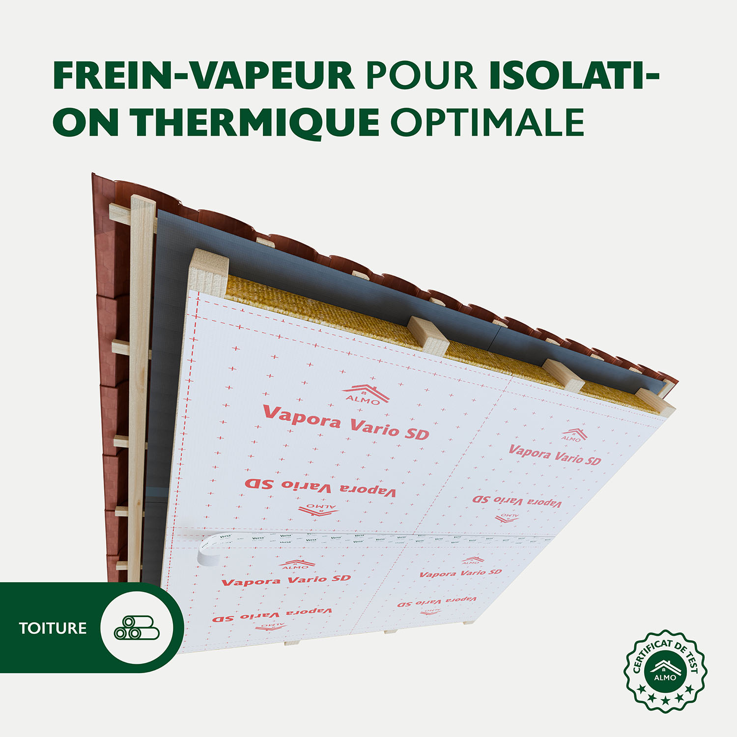 ALMO frein vapeur Vapora Vario SD
